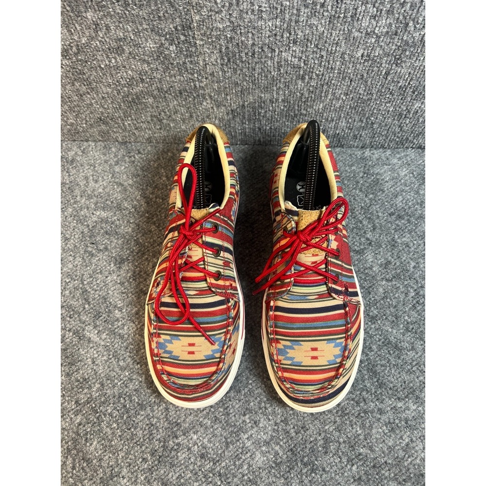 Twisted X Hooey Loper Sneaker Women Multicolor Aztec Print Low Top Comfort Shoes - Picture 15 of 16